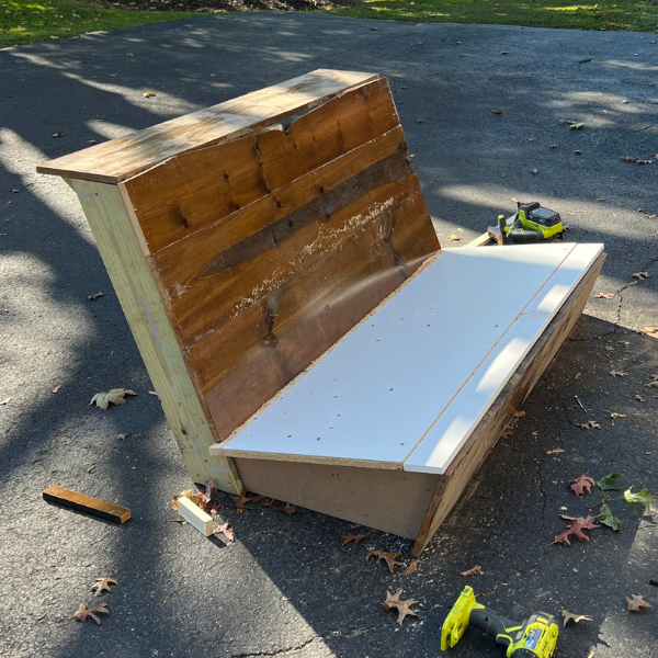 DIY Gaming Couch from Scrap Wood: Fall ORC Week 7 - Make it with Kate