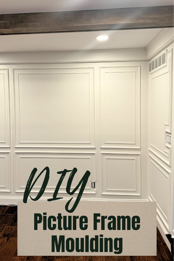 This DIY double picture frame moulding is great in any empty walls of your house. Follow this simple method do to it yourself! 